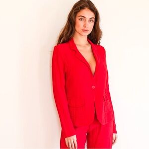 Stark X Cotton Solid Blazer